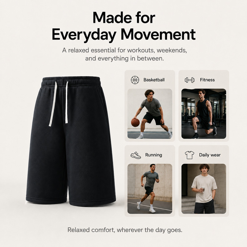 Men’s Athletic Sweat Shorts
