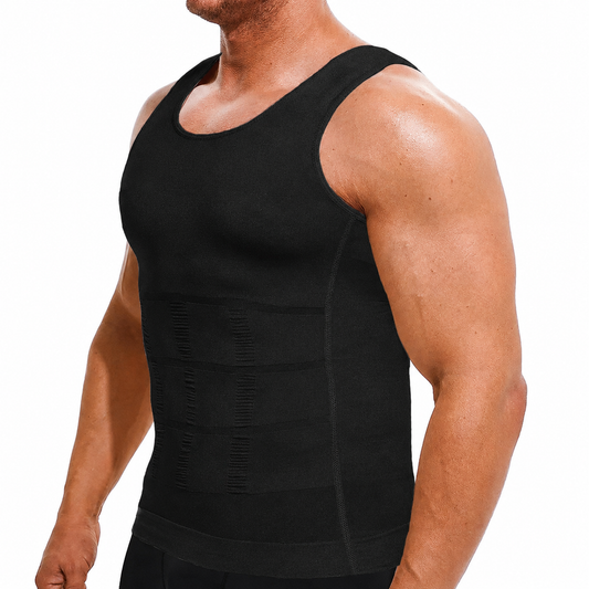 Men's Round Neck Compression Tank Top