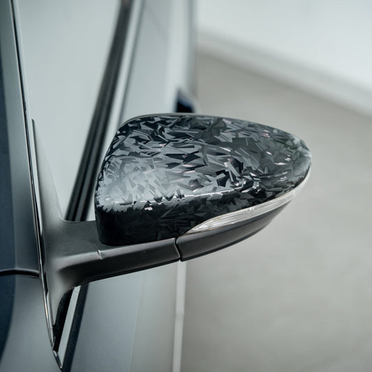 Vinilo de fibra de carbono negro forjado Shadow