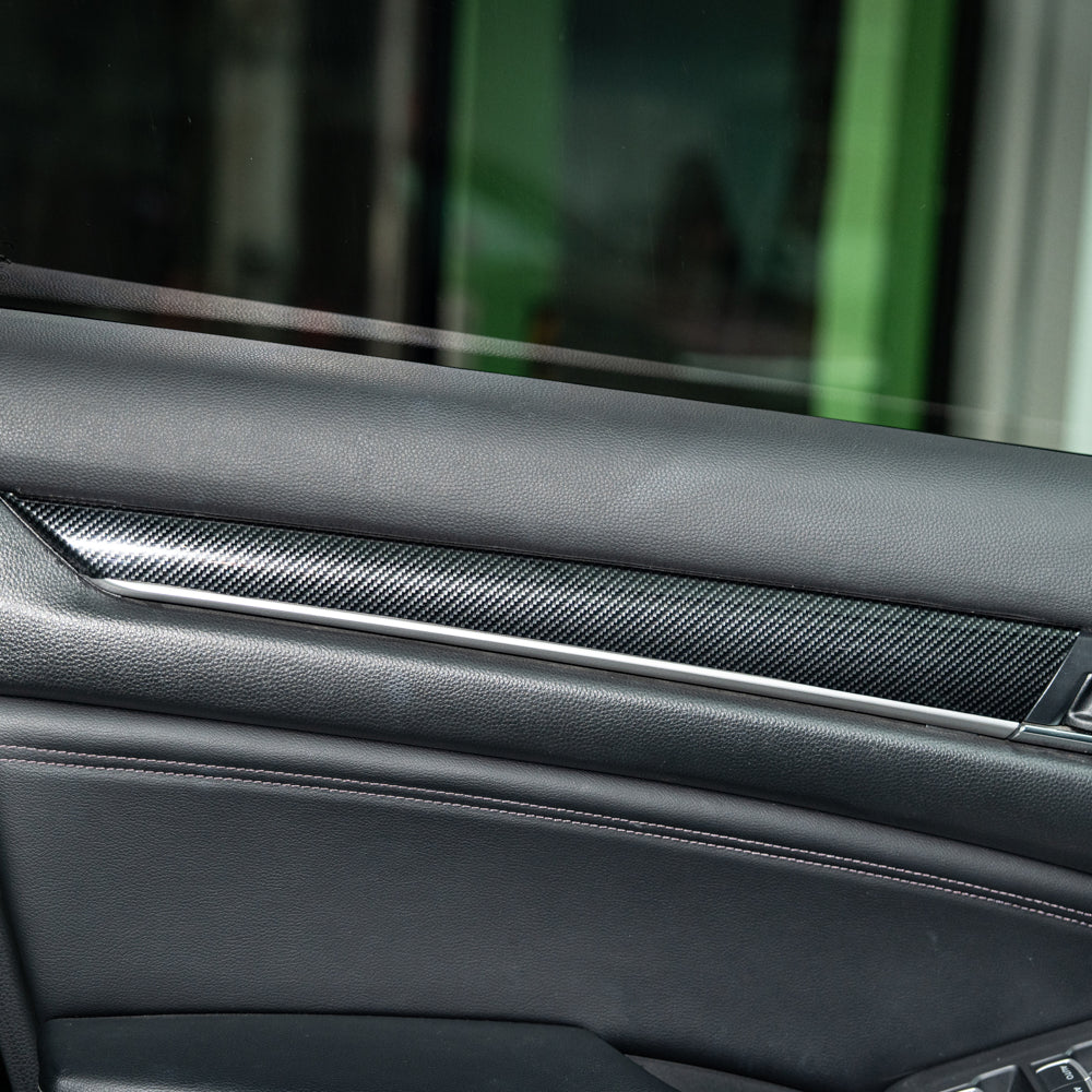 Silver Black Carbon Fiber Vinyl Wrap