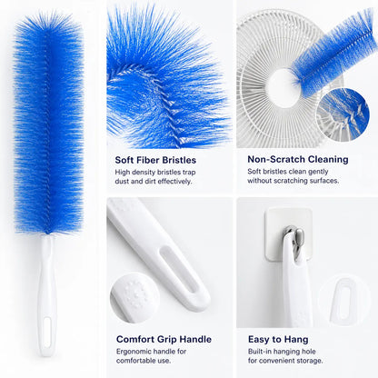 Microfiber Fan Cleaning Brush Duster