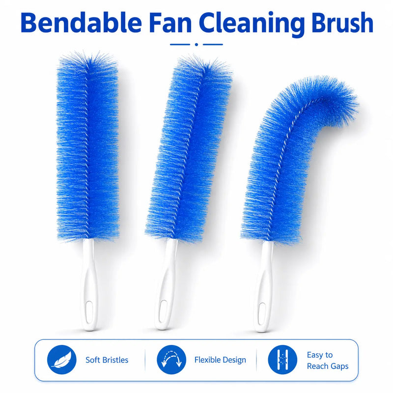 Microfiber Fan Cleaning Brush Duster