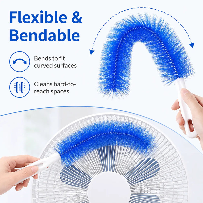 Microfiber Fan Cleaning Brush Duster