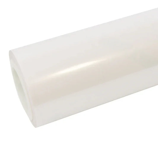 glossy pearl white vinyl wrap
