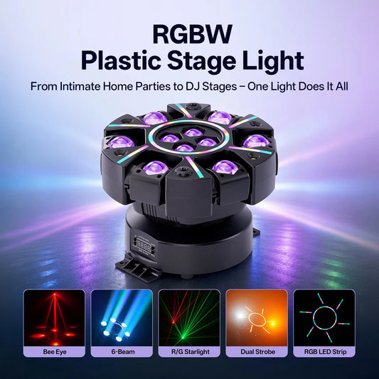 120W RGBW Moving Head Light Strobe