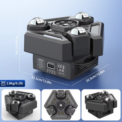180W 3-Arm Moving Head Light