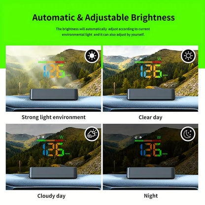 K1 Head up Display Car GPS Digital Speedometer
