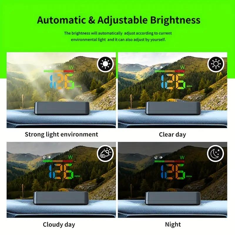 K1 Head up Display Car GPS Digital Speedometer