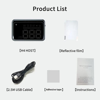 K1 Head up Display Car GPS Digital Speedometer