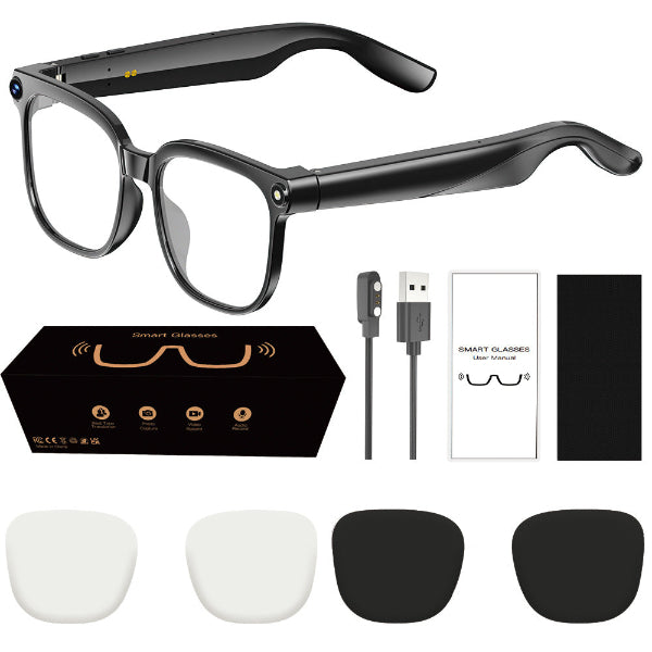 Smart AI Camera Glasses 8MP