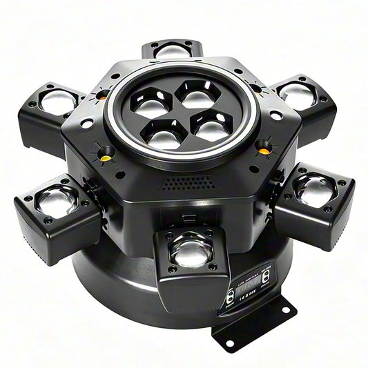 6-in-1 LED RGBW 6-Arm DJ Light for Parties