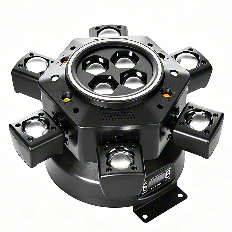6-in-1 LED RGBW 6-Arm DJ Light for Parties