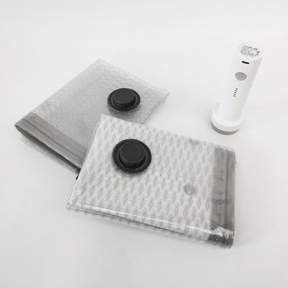 Cordless Travel Vacuum Bag Set — Rechargeable Pump