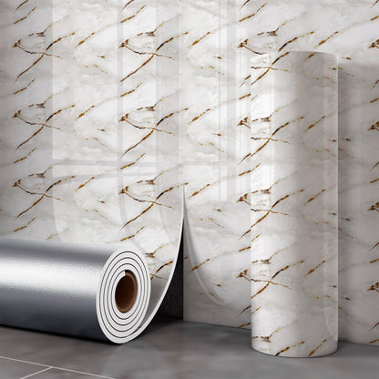 Peel & Stick Marble Wall Panel Roll - 40 cm x 3 m