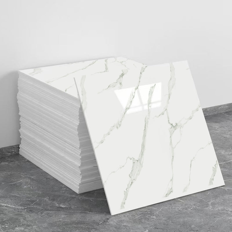 Self-Adhesive Faux Marble Tile Wall Sticker