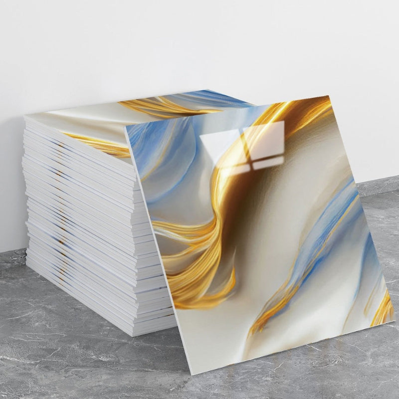 Self-Adhesive Faux Marble Tile Wall Sticker - 30cm x 30cm
