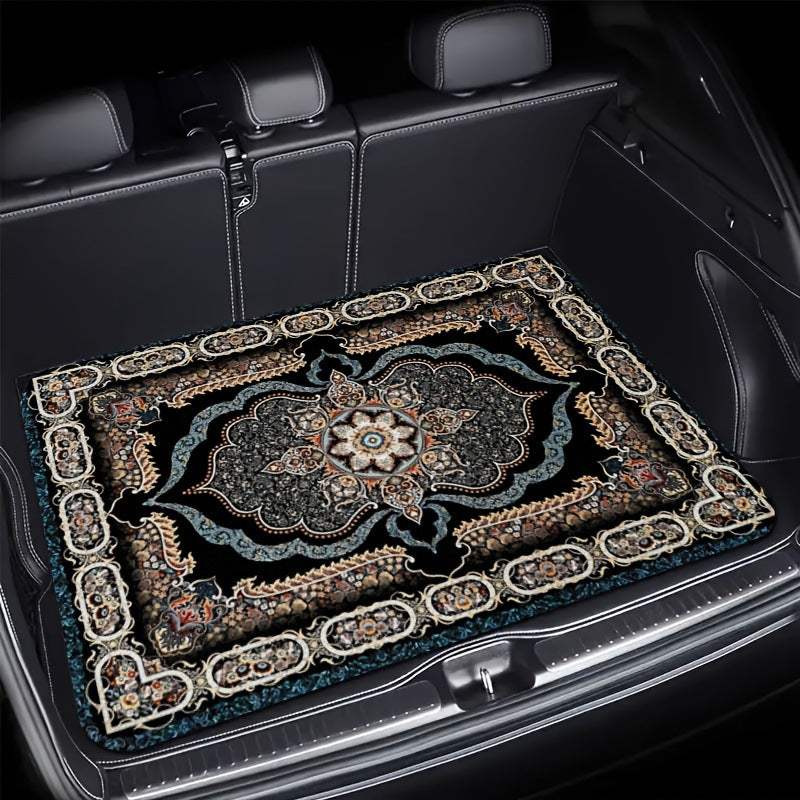 Universal Car Trunk Mat 75x100cm Multicolor Floral