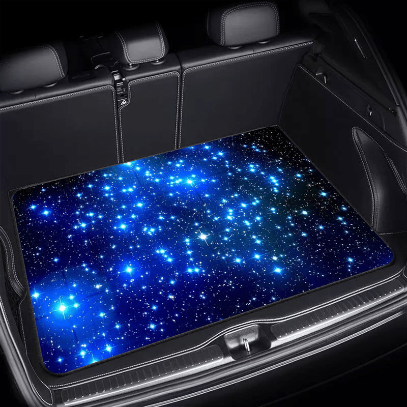 Universal Car Trunk Mat 75x100cm Multicolor Floral