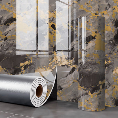 Peel & Stick Marble Wall Panel Roll - 40 cm x 3 m