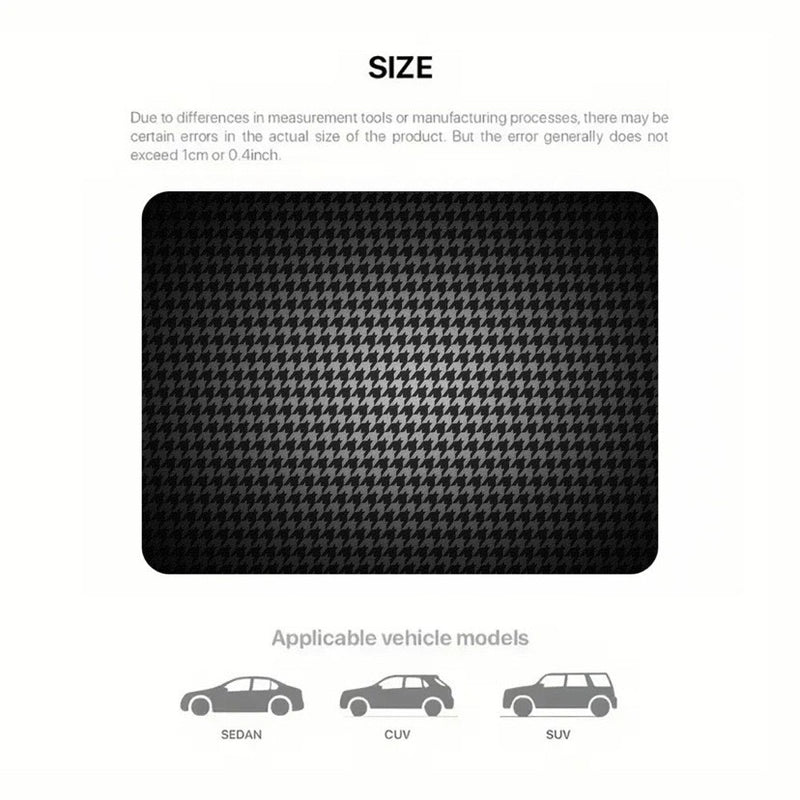 Universal Car Trunk Mat 75x100cm Multicolor Floral