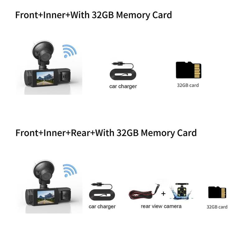 HD Car Dash Cam w/ 32GB – Crystal Clear