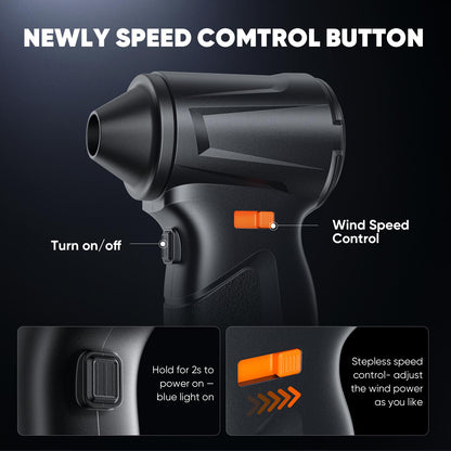 F11 Electric Air Duster, Compressed Air Blower Gun