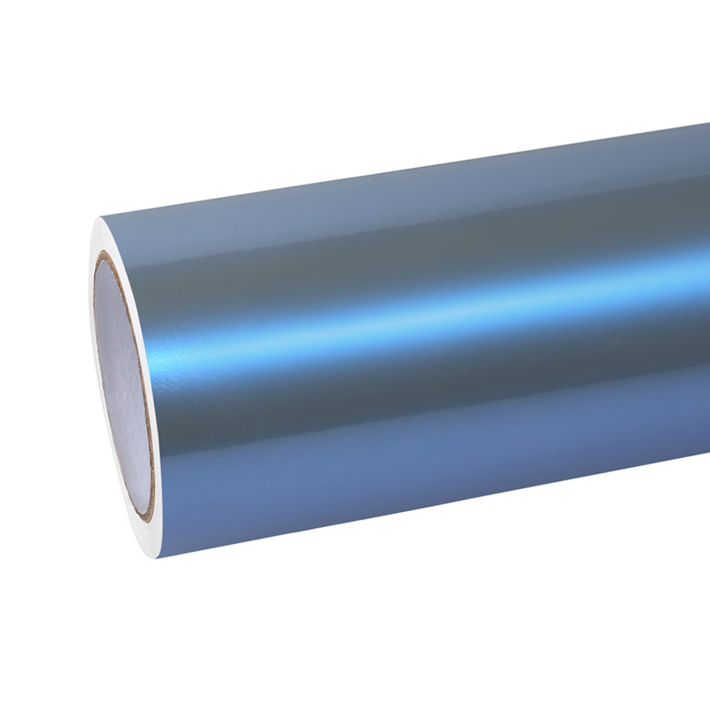 Quality Candy Metallic Dark Gray Blue Car Vinyl Wrap  For Sale |