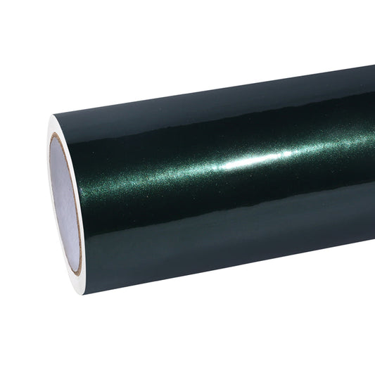 Gloss Metallic Gotland Green Car Vinyl Wrap