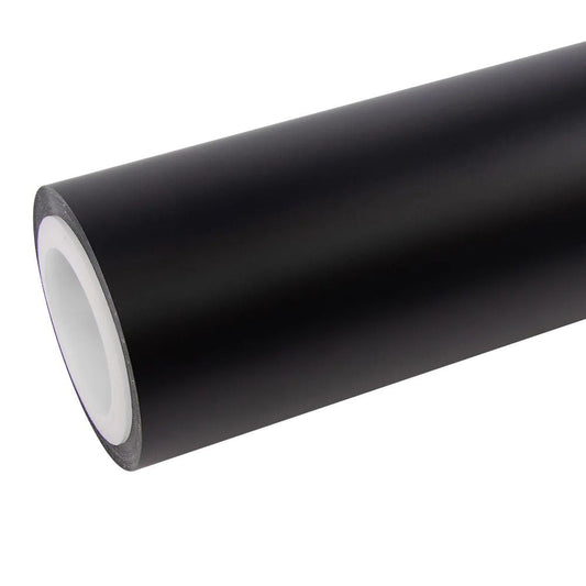 Super Matte Deep Black Car Vinyl Wrap