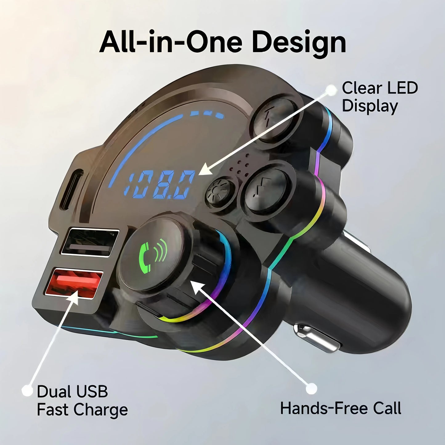 High-definition Audio Quality Car Bluetooth MP3 Player