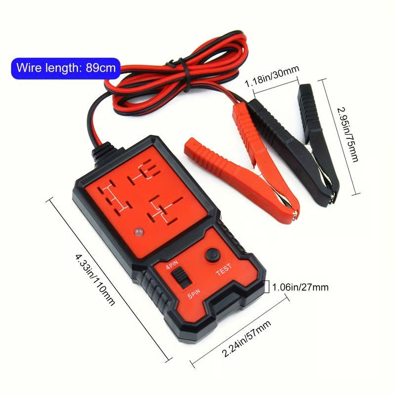 Durable Car Diagnostic Tool With Battery Clips