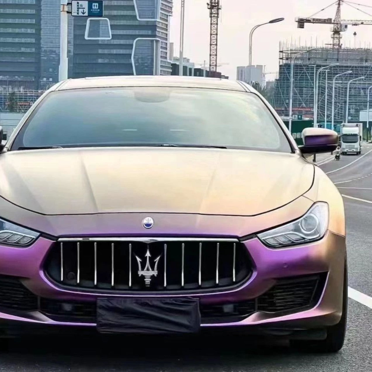 Quality Matte Diamond Red Copper Car Vinyl Wrap  For Sale |