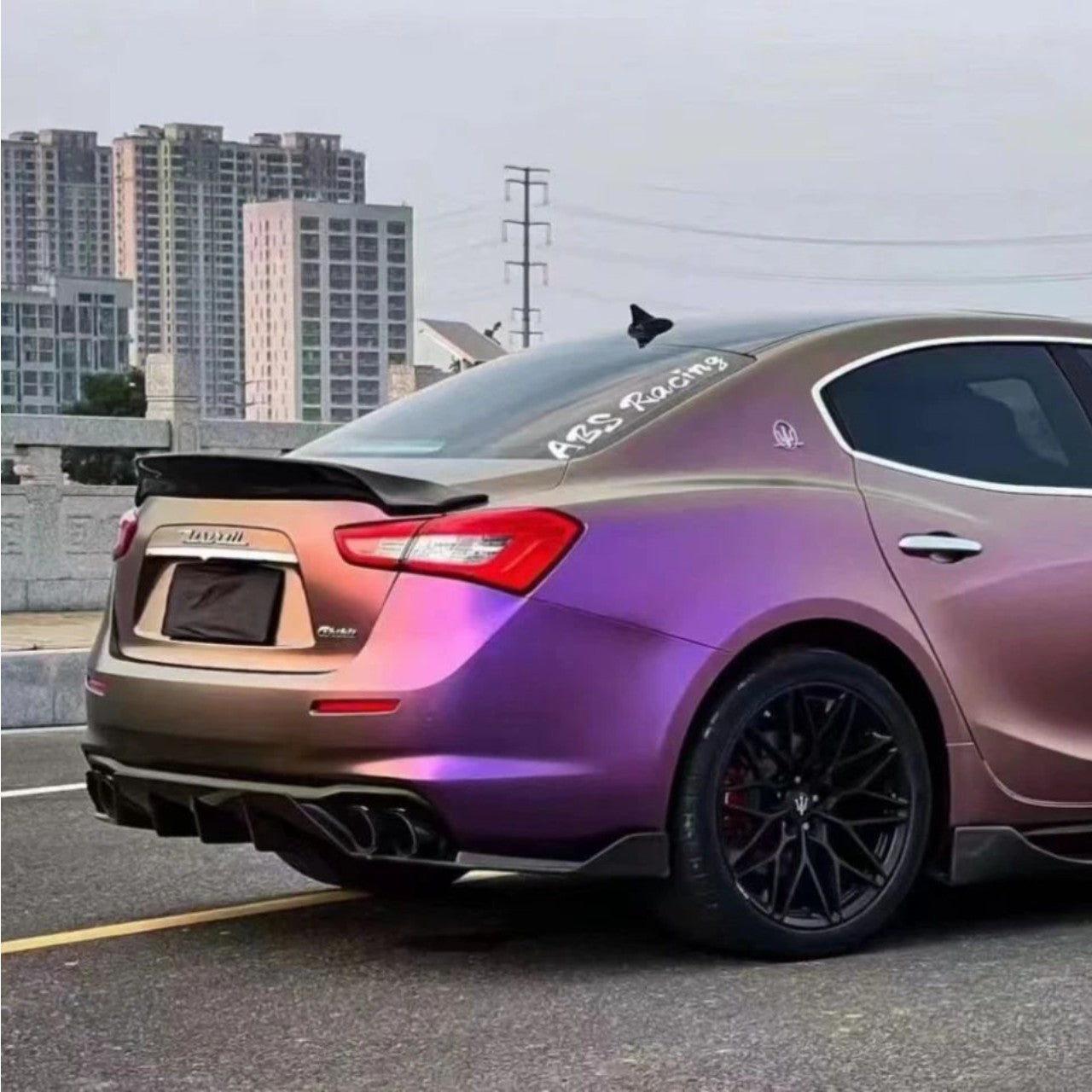 Quality Matte Diamond Red Copper Car Vinyl Wrap  For Sale |