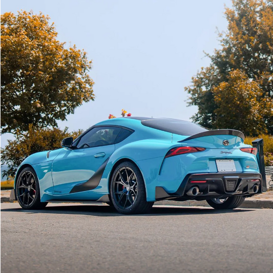 Quality TPU Super Gloss Miami Blue Car Vinyl Wrap  For Sale |