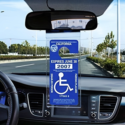 Handicap Parking Placard Holder（ 2 Pcak ）Universal Size