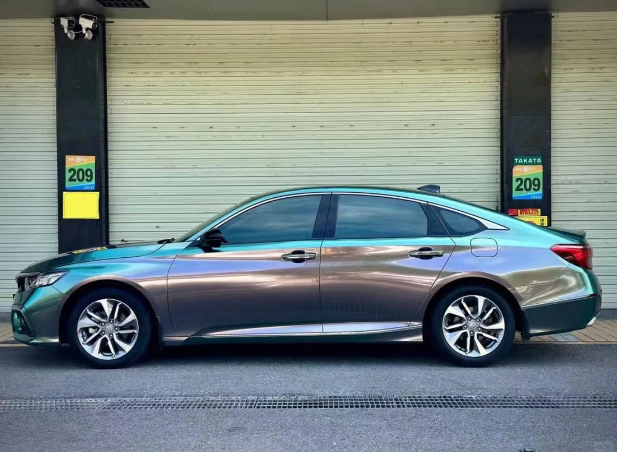 Quality Gloss Diamond Micro Celadon Green Car Vinyl Wrap  For Sale |