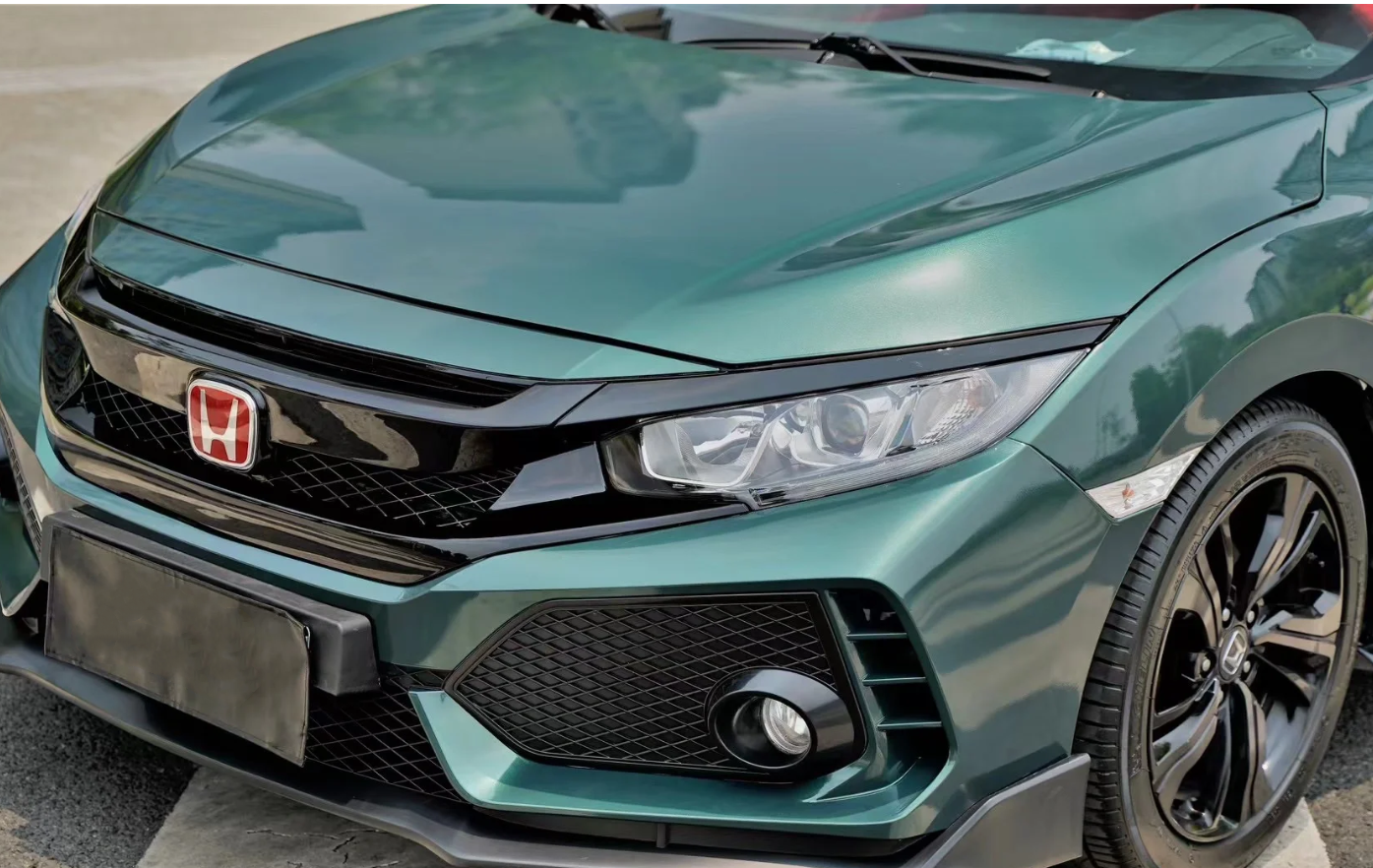 Gloss Metallic Gotland Green Car Vinyl Wrap