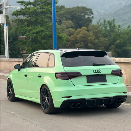 Quality Gloss Moss Green Car Vinyl Wrap  For Sale |