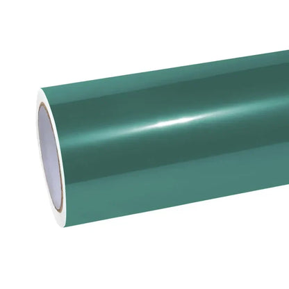Quality Gloss Shiny Green Car Vinyl Wrap  For Sale |