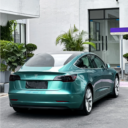 Quality Gloss Shiny Green Car Vinyl Wrap  For Sale |