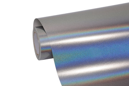 Glossy Laser Silver