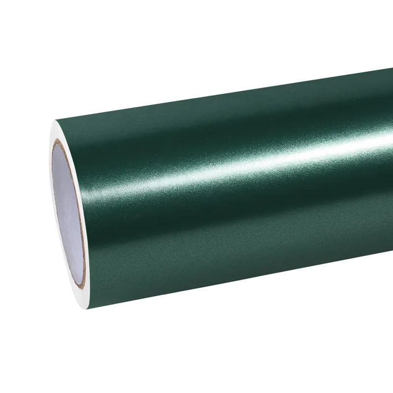 Li Auto Glossy Metal Emerald Green Car Vinyl Wrap