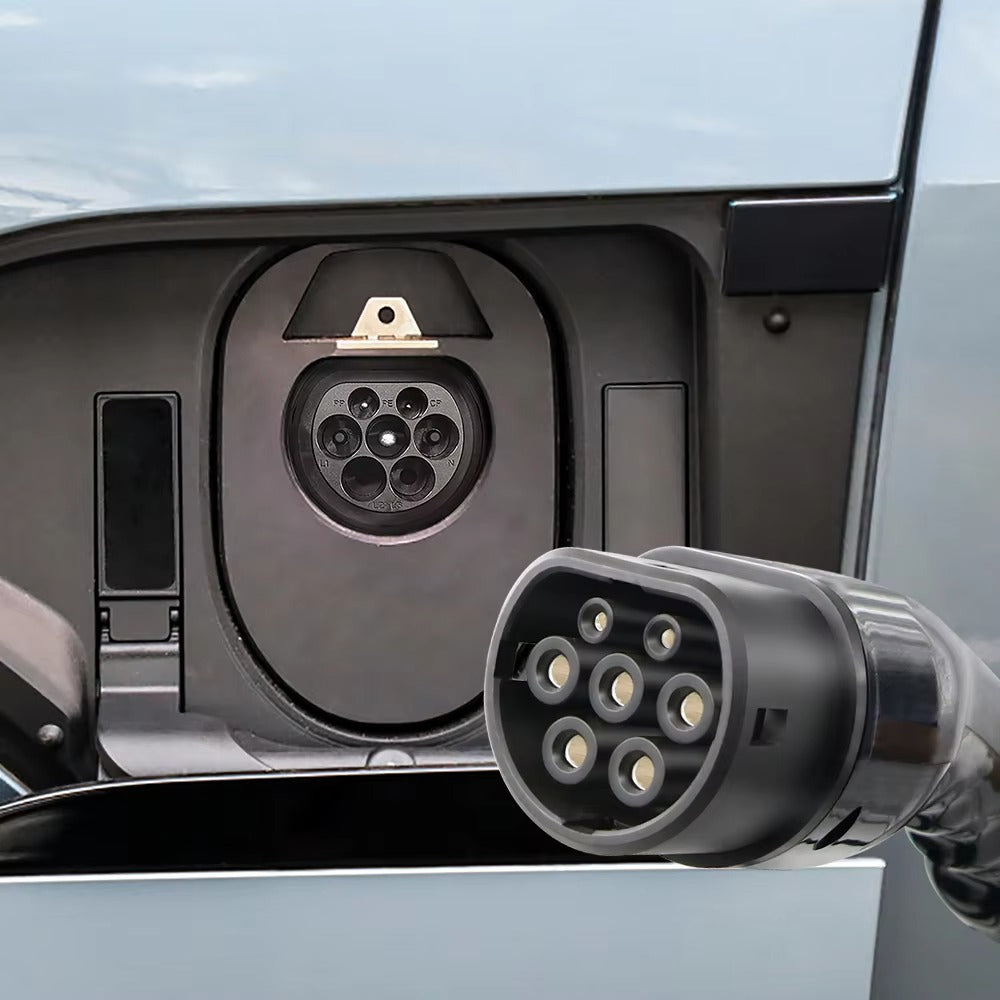 3.6KW 7.2 11 22KW Male Type 2 EVSE Female gun EV Charger Car Plug IEC 62196 Convertor 16A 32A Electric Vehicle Charging Station