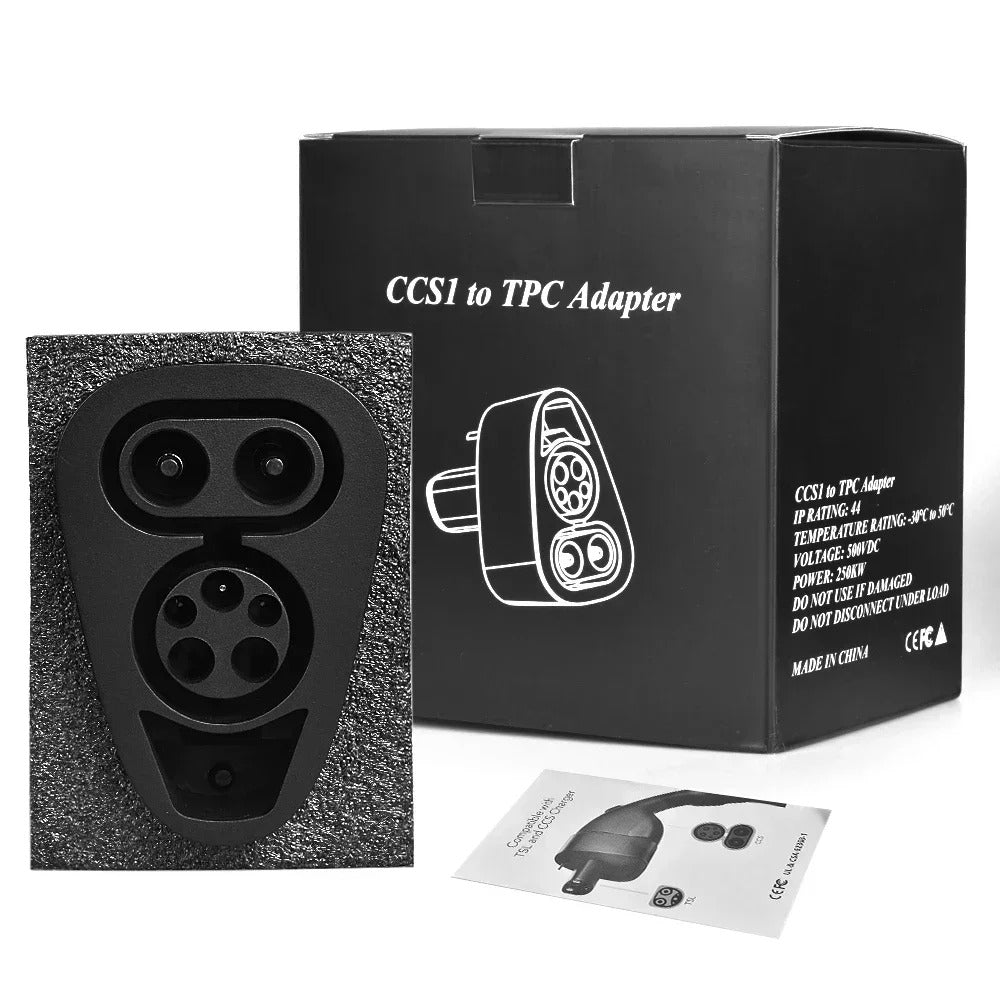 For Tesla Model 3/X/Y/S EV Charger DC Adapter CCS1 To Tesla 250KW Electric Vehicle Convertor Charging Station COMBO Converter