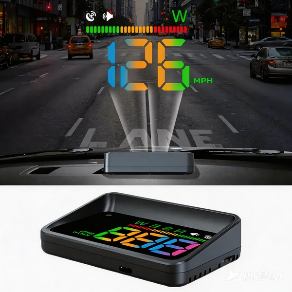 K1 Head up Display Car GPS Digital Speedometer