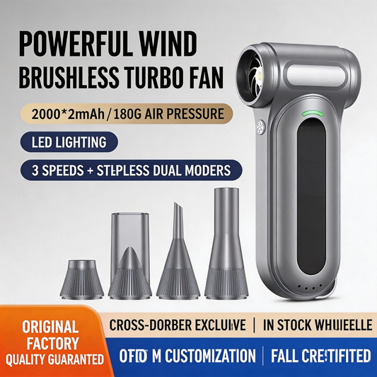 3-in-1 Electric Air Duster – Clean, Inflate, Dust – Cordless Turbo Blower