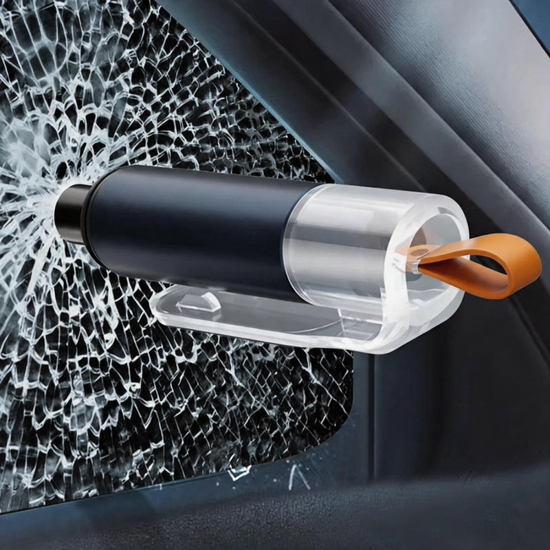 Car Window Glass Breaker Safety Hammer