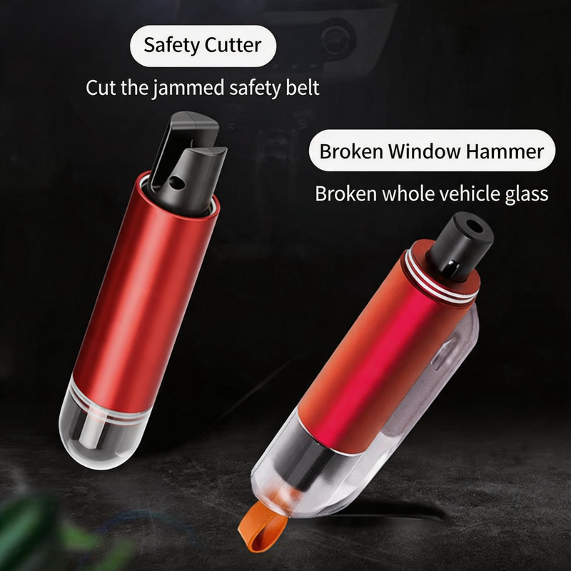 Car Window Glass Breaker Safety Hammer