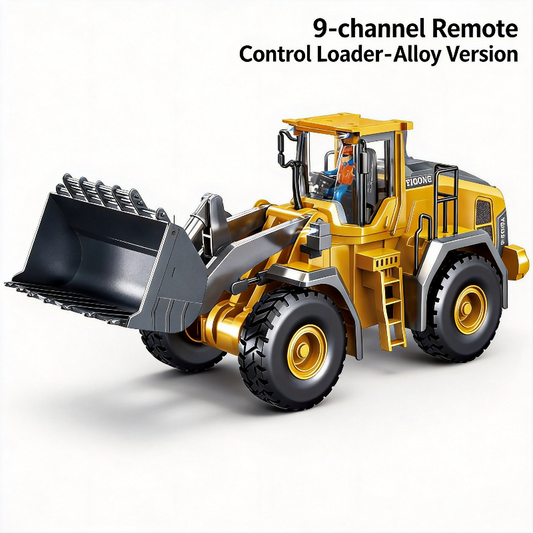 Alloy Remote-Controlled Construction Vehicle Series