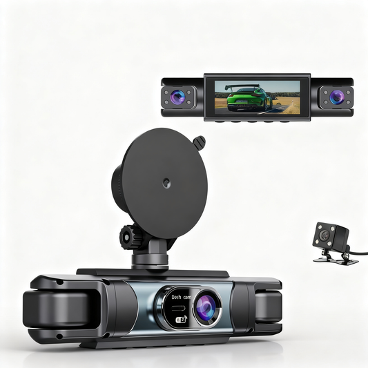 The 360° 4‑Channel Dash Cam